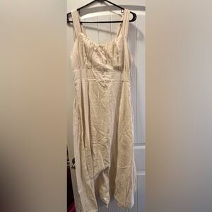 Cream Maxi Dress